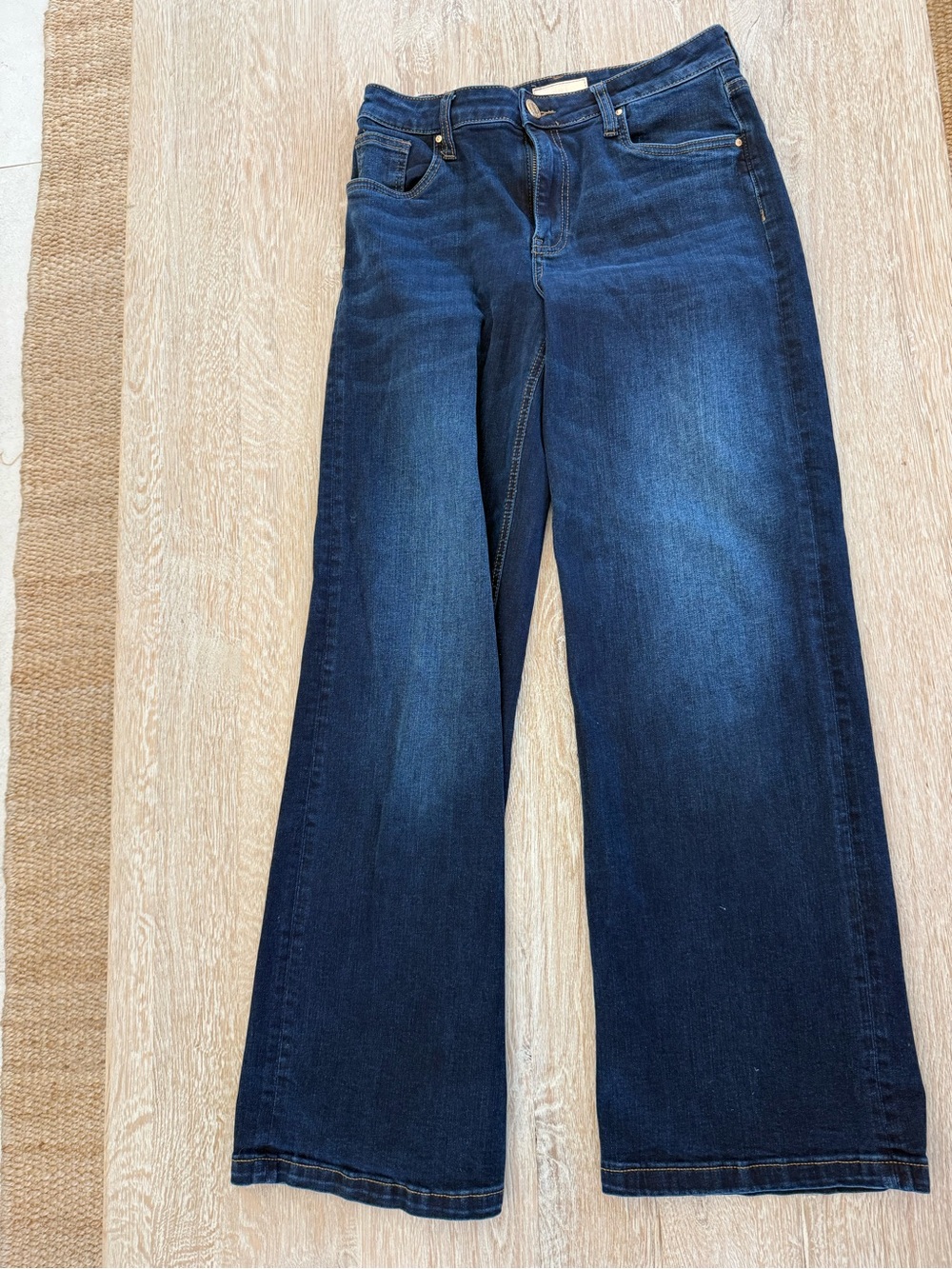 Kut from the Kloth Dark Blue Wide Leg Jeans